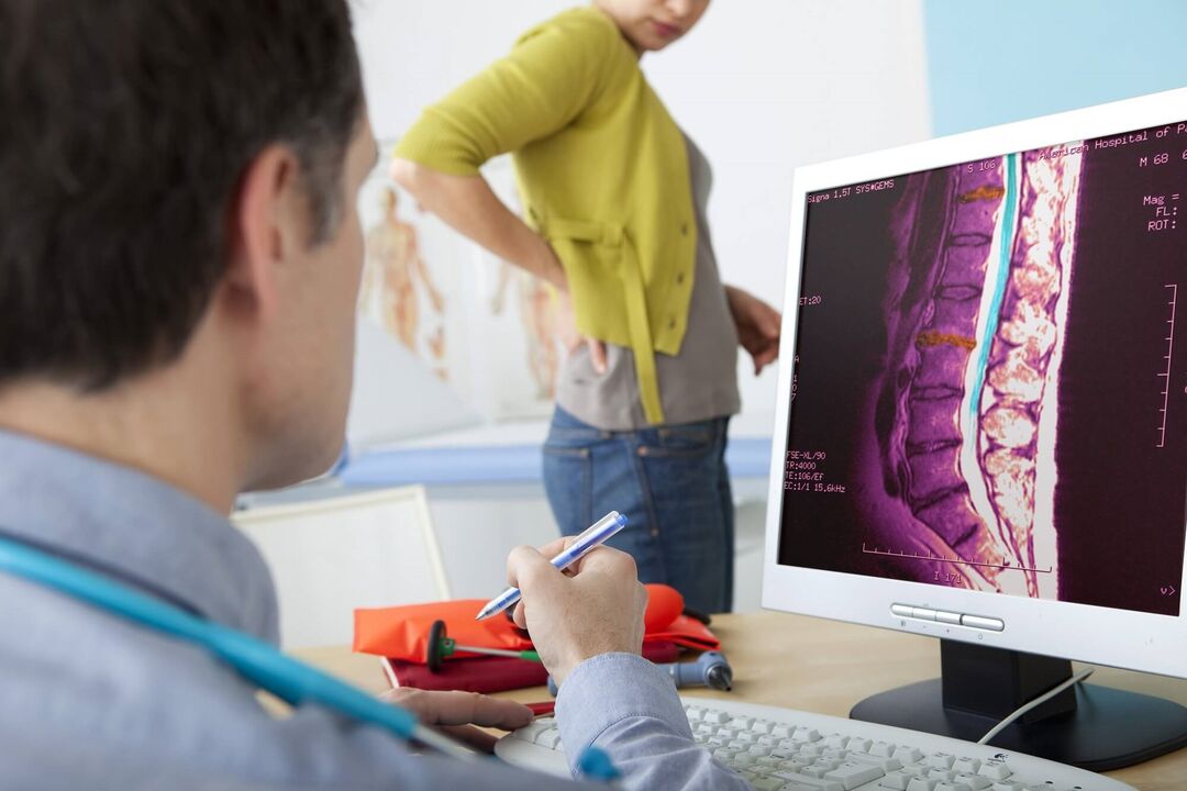 Diagnosis of lumbar osteochondral disease