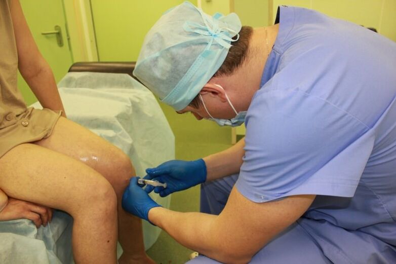 Intra-articular injections are a last resort for treating very serious knee pathology